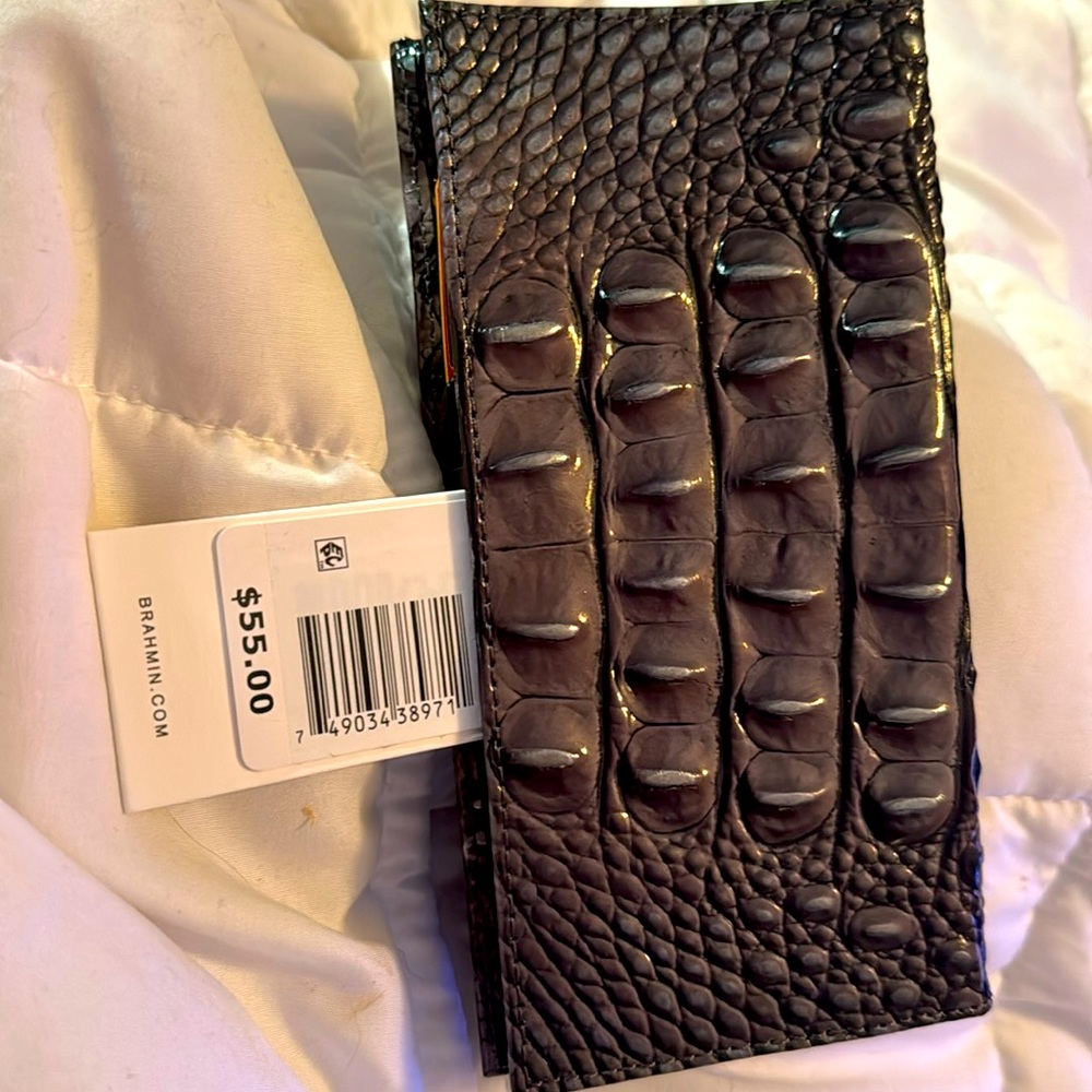 Brahmin wallet checkbook